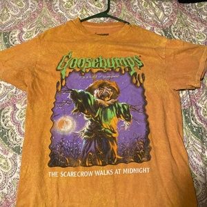 Goosebumps orange T